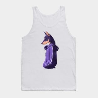 Night doberman Tank Top